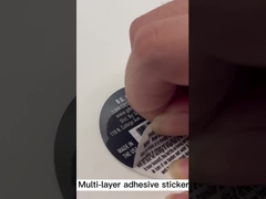 Απολυμαντικό χεριών Ετικέτες μανίκιας στεγνής νερού Περιβαλλοντικά φιλικές εύθραυστες αυτοκόλλητες προσαρμοσμένες