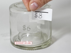 αυτοκόλλητο τιμής